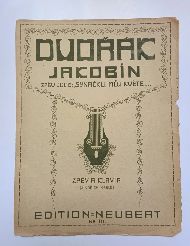 A. Dvořák - Jakobín - zpěv Julie: "Synáčku, můj květe,..."