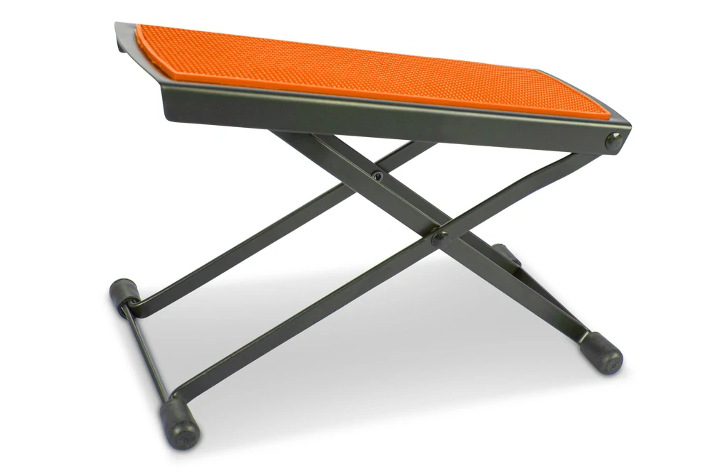Kytarová podnožka BSX - oranžová