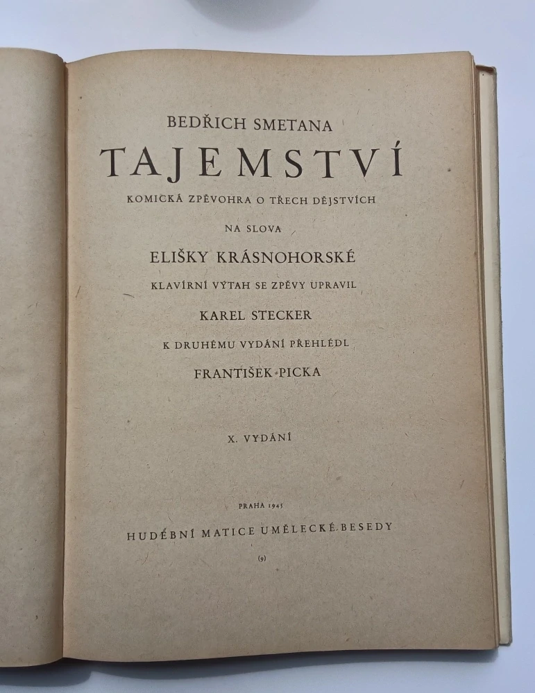 B. Smetana - Tajemství