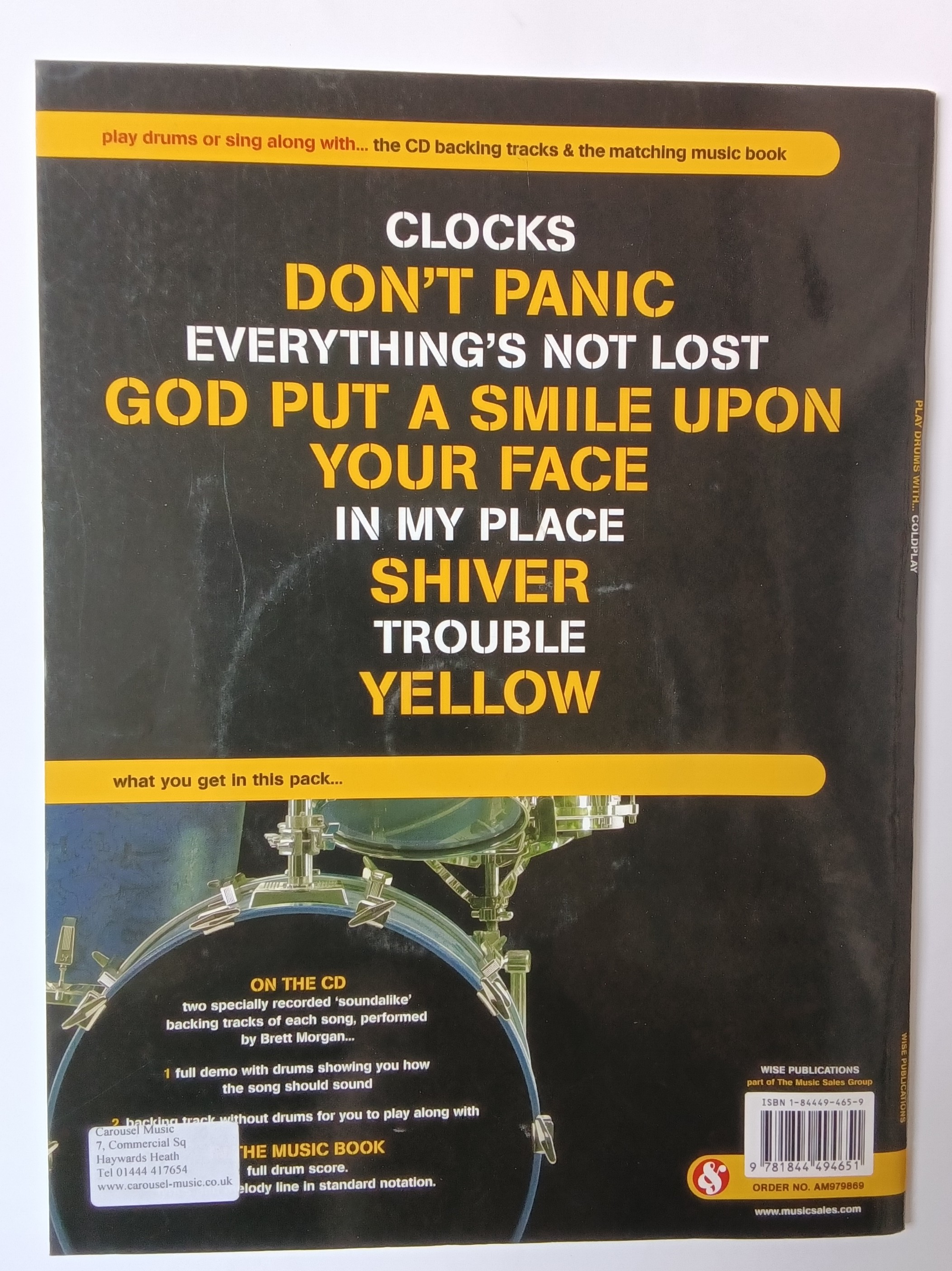 Play drums with... Coldplay