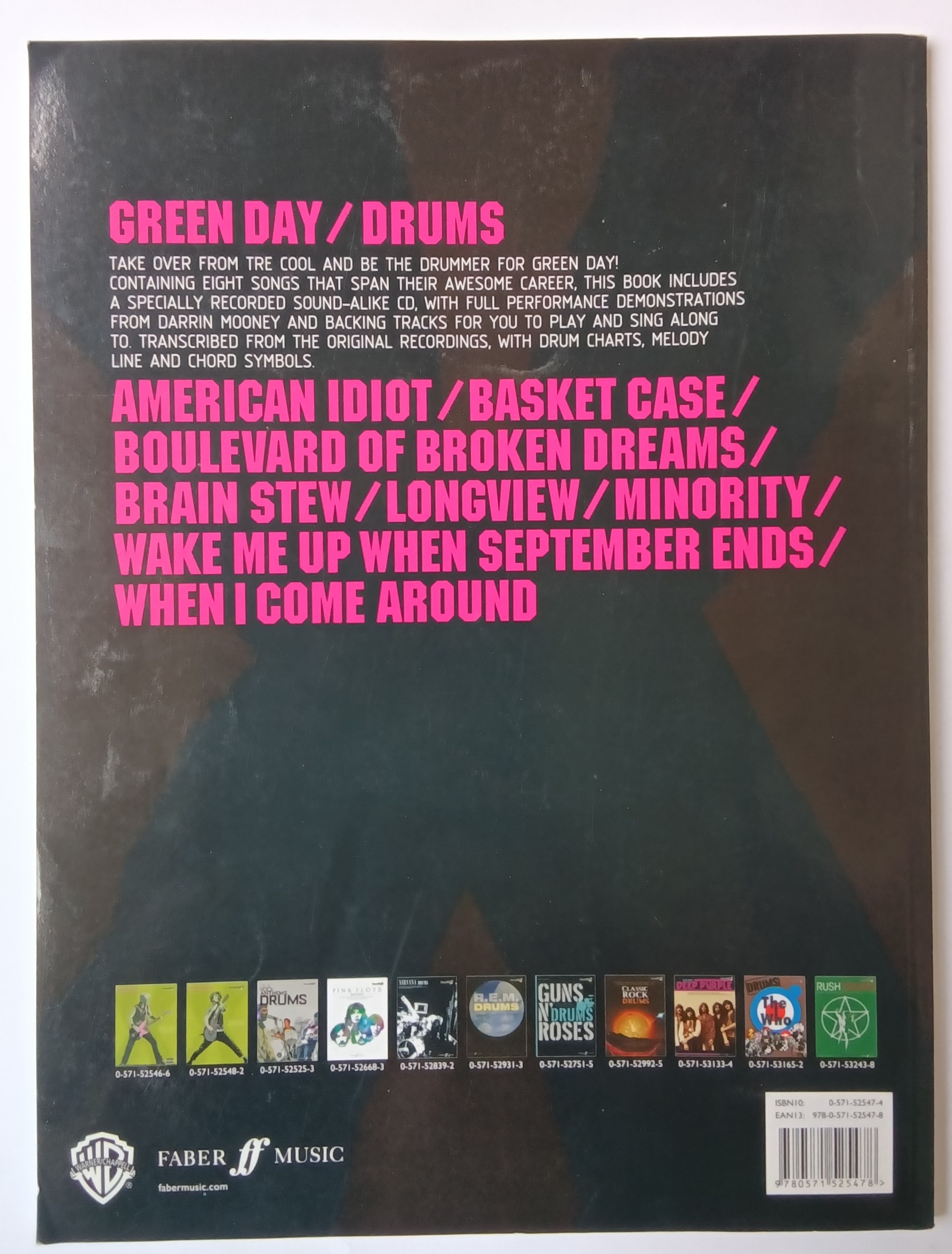 Green Day Authentic Drums Playalong