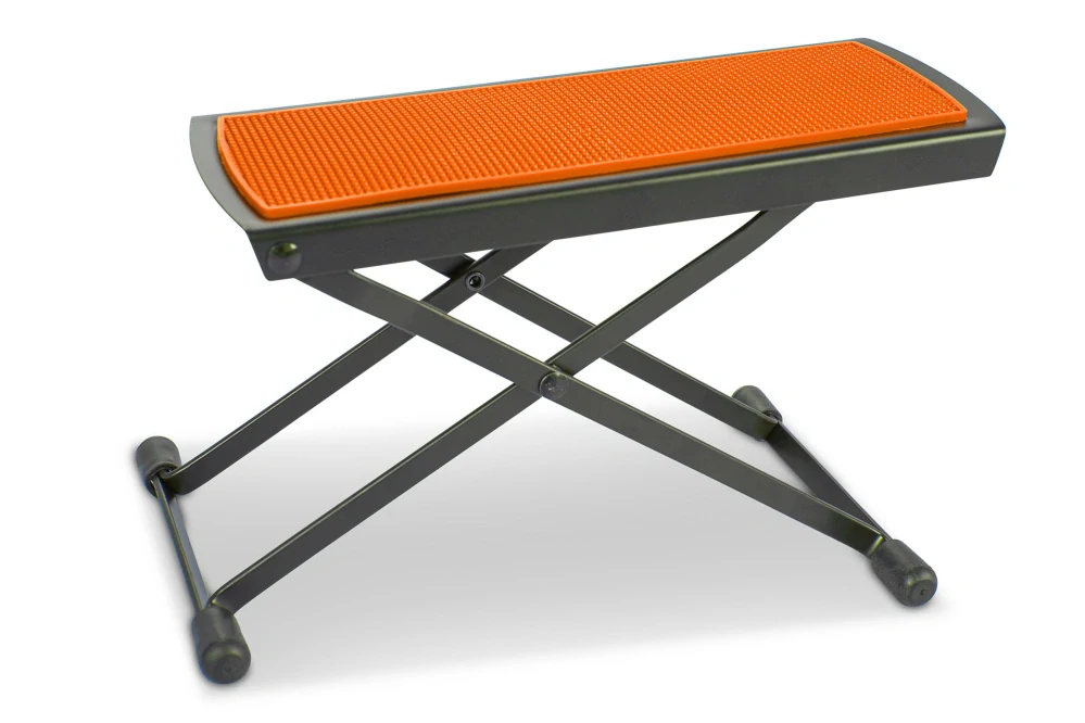 Kytarová podnožka BSX - oranžová