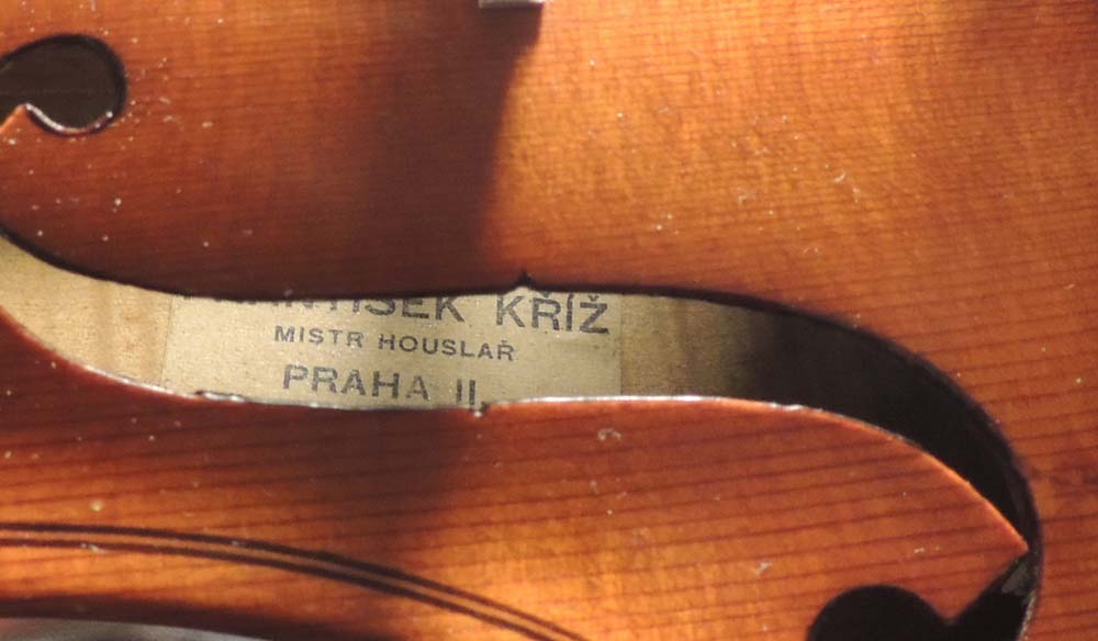 4/4 housle František Kříž