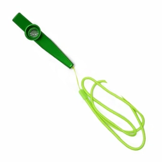 Kazoo kovové zelené