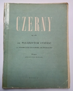 Carl Czerny - 125 pasážových cvičení