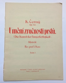 Carl Czerny - Umění zručnosti prstů
