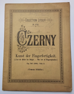 Carl Czerny - Umění zručnosti prstů