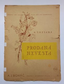 Velká směs pro harmoniku - B. Smetana - Prodaná nevěsta