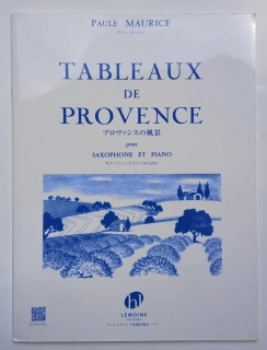 P. Maurice - TABLEAUX DE PROVENCE pro saxofon a klavír