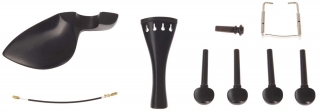 PALATINO Violin Set Ebony One 4/4