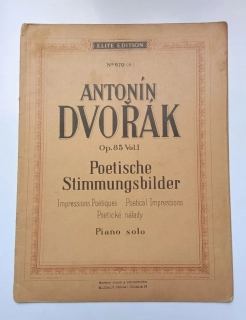 A. Dvořák - Poetische Stimmungsbilder op. 85 seš. 1