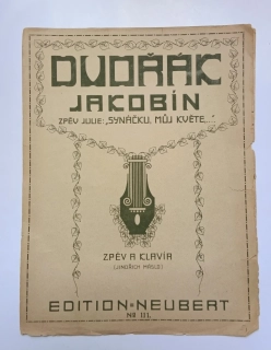 A. Dvořák - Jakobín - zpěv Julie: "Synáčku, můj květe,..."